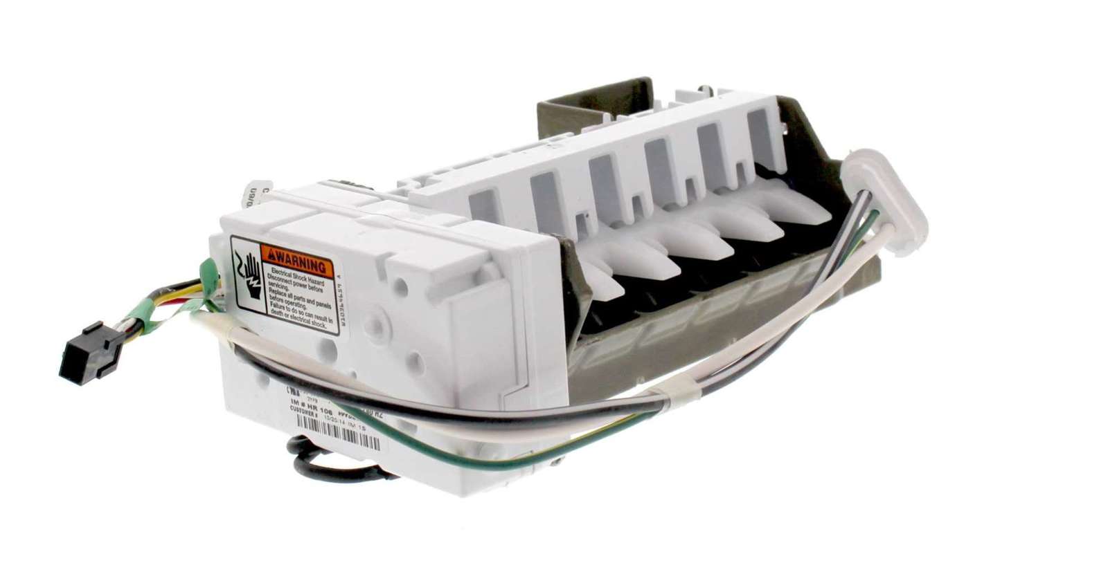 W11577195 - Genuine OEM Whirlpool Refrigerator Ice Maker Assembly